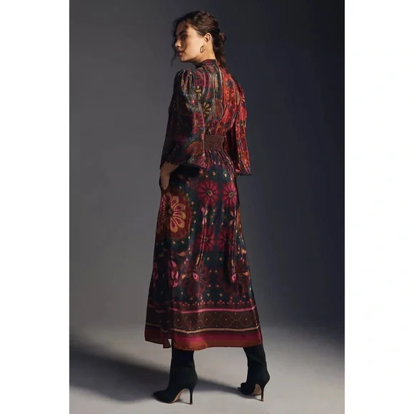 Farm Rio x Anthropologie Mock-Neck Dress - Picture 4 of 9